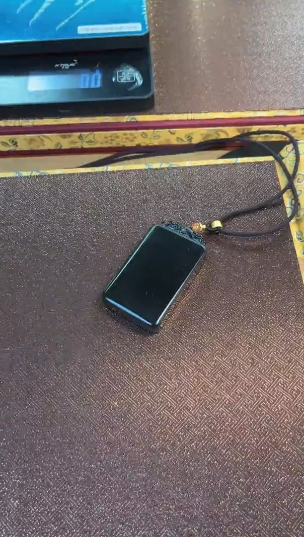 颈饰未镶嵌和田玉和田玉挂件无事牌M015