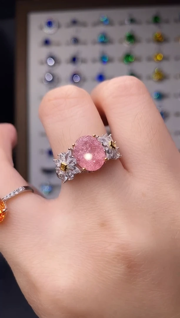 5克拉碧玺（处理）欧美风戒指