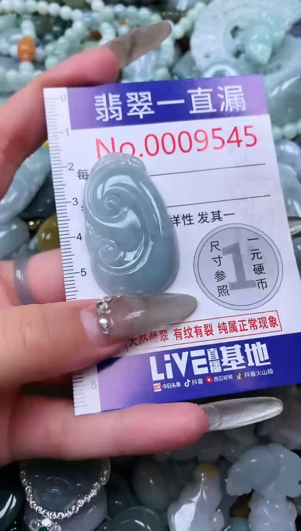 【闪购商品】翡翠吊坠(不含链)未镶嵌9545