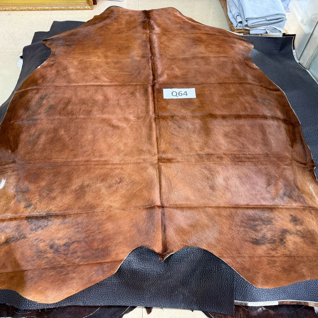 【牛皮世家】Q64 240*210cm进口轻奢牛皮地毯