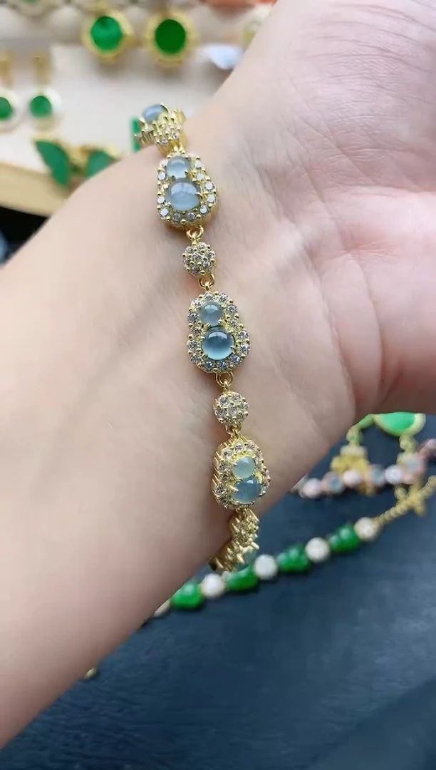 翡翠戒指银S925镶嵌11111