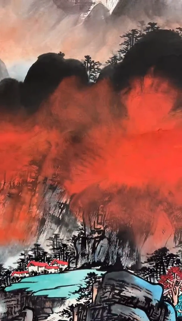 国画秦玉楼-4平尺-国画作品