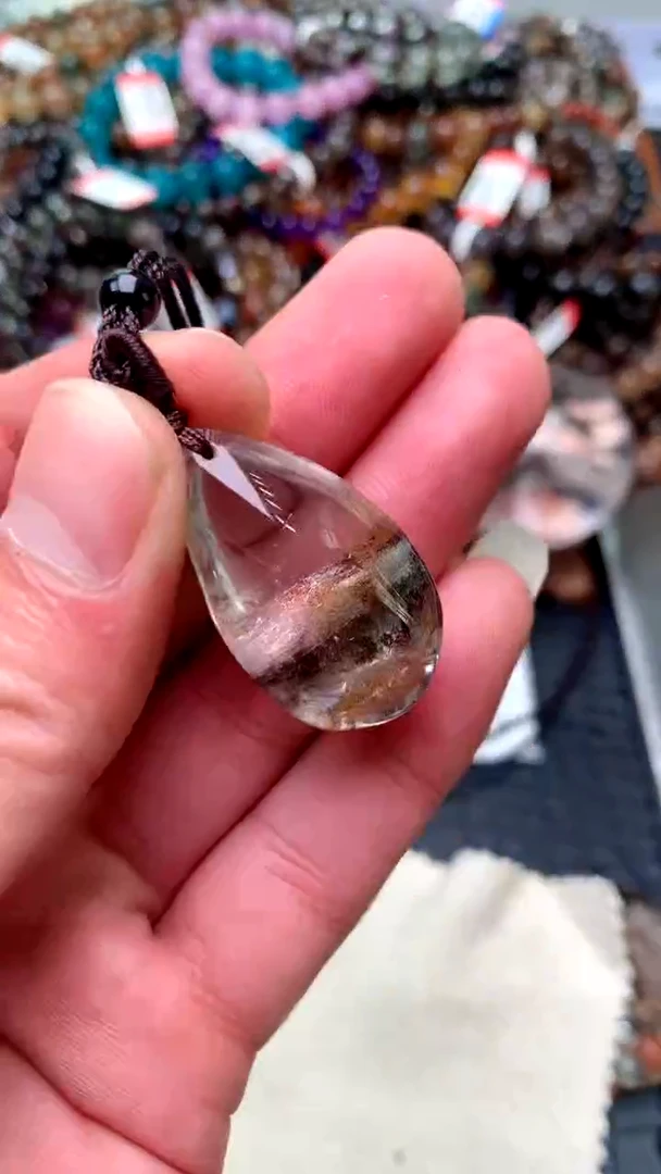 【闪购商品】水晶吊坠(赠链)未镶嵌4