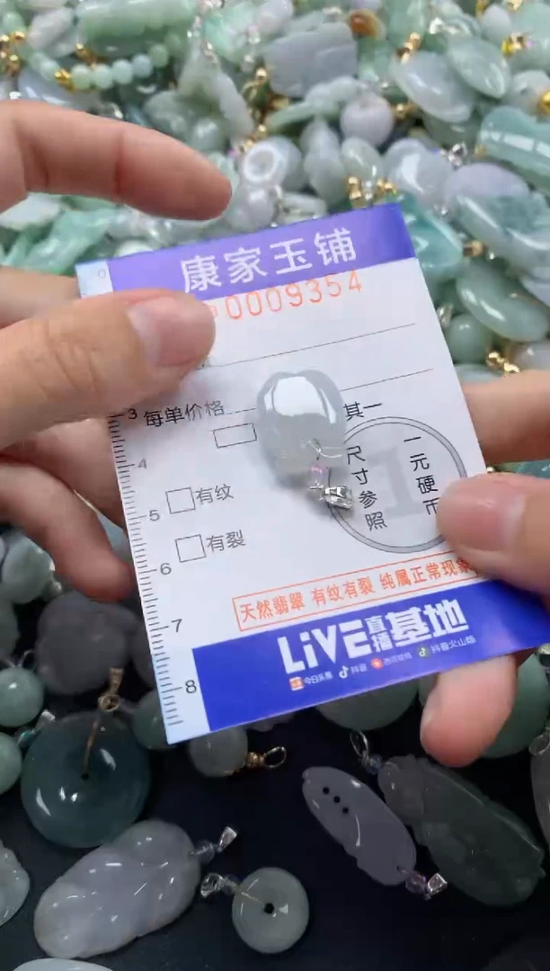 颈饰未镶嵌翡翠9354