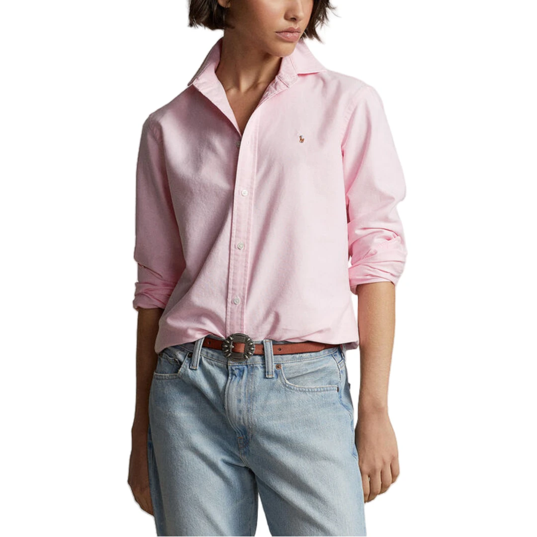 POLO RALPH LAUREN拉夫劳伦女士小马刺绣衬衫 211891377002