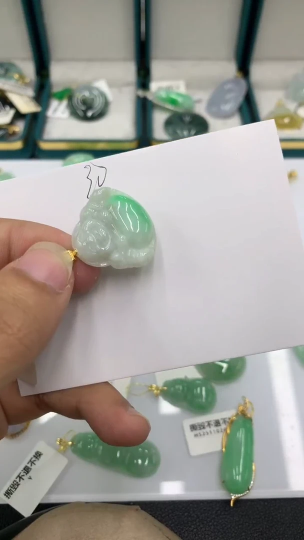 颈饰未镶嵌翡翠翡翠