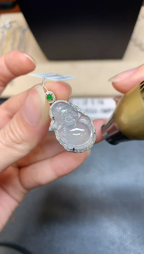 【闪购商品】翡翠颈饰18K金镶嵌【无鉴赏期多样性发其一