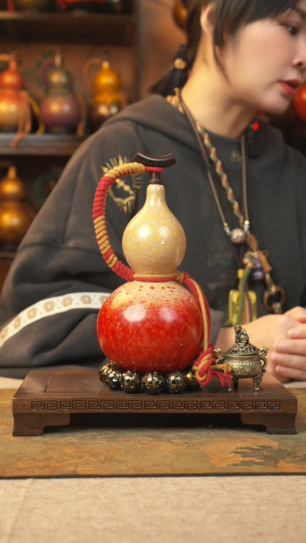 【闪购商品】150大漆葫芦一物一拍记葫堂出品