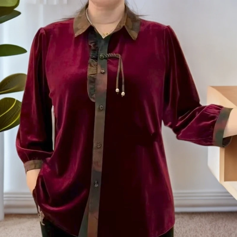 秋季新款木耳领翻领洋气宽开衫单件