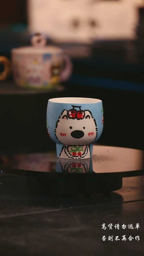 陶瓷景德镇可爱设计师款陶瓷