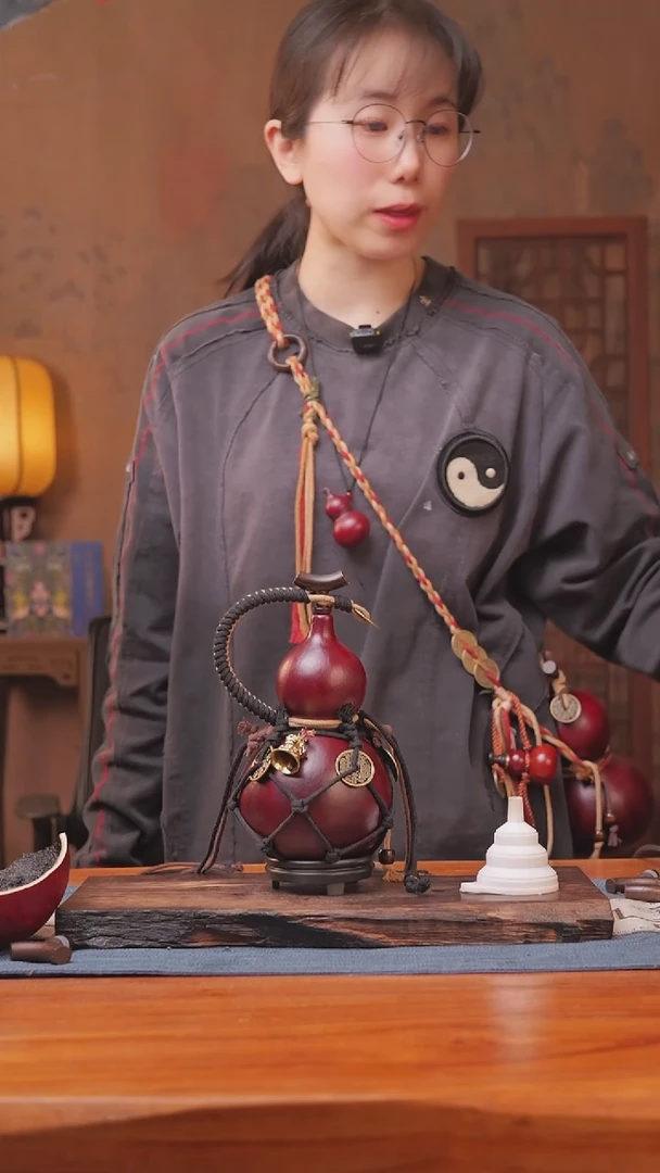 1513号链接精品大漆葫芦现货现发[一物一拍]