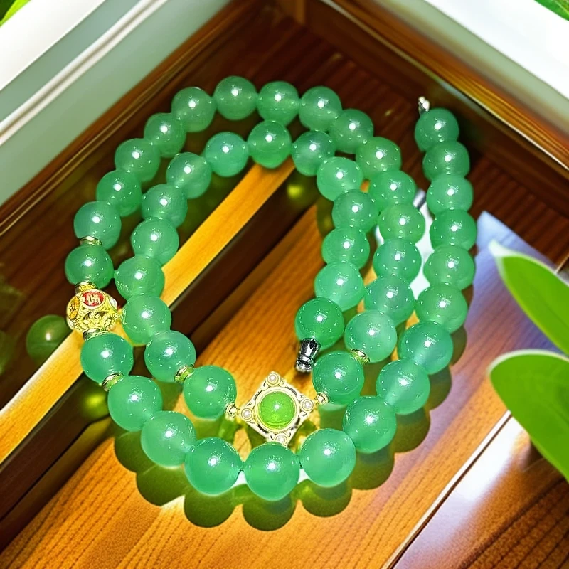 江德洋珠宝S7604（玉甲）秦紫玉玛瑙项链-多样性只发一件