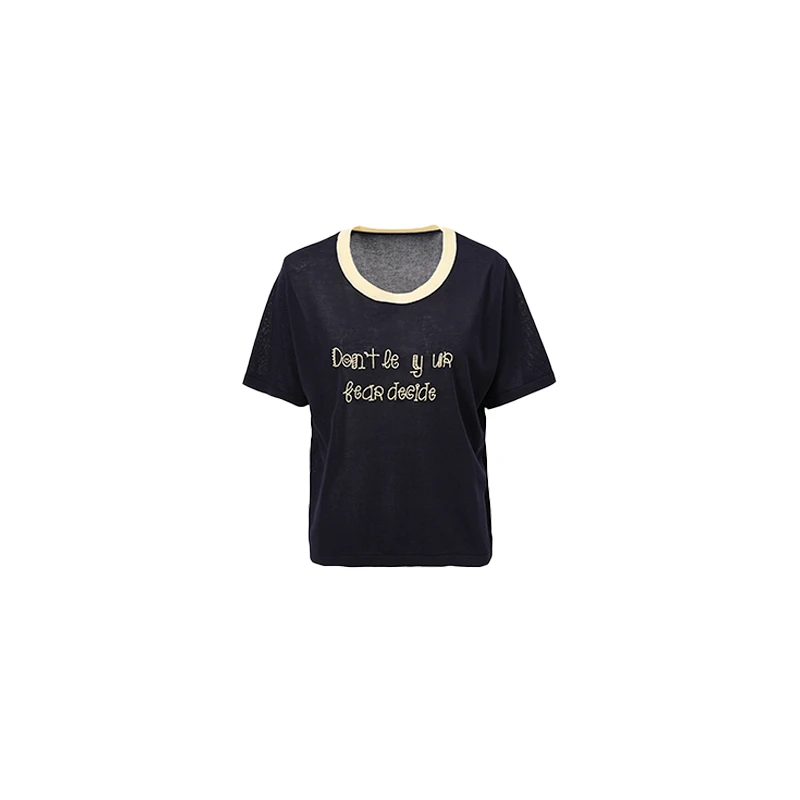 2025新款女士字母T恤SK-25298