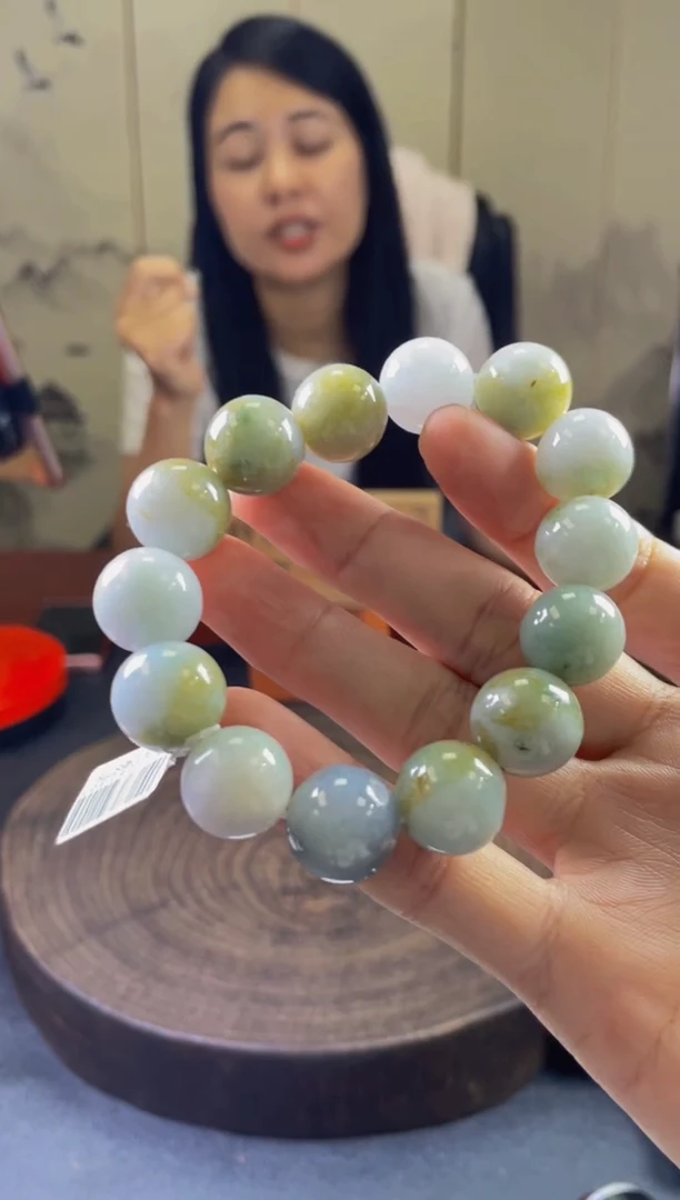 未镶嵌手链翡翠珠串 拍一发一