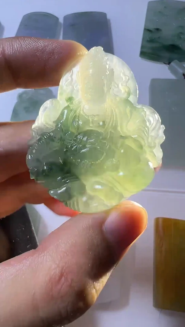 未镶嵌定制翡翠牌子
