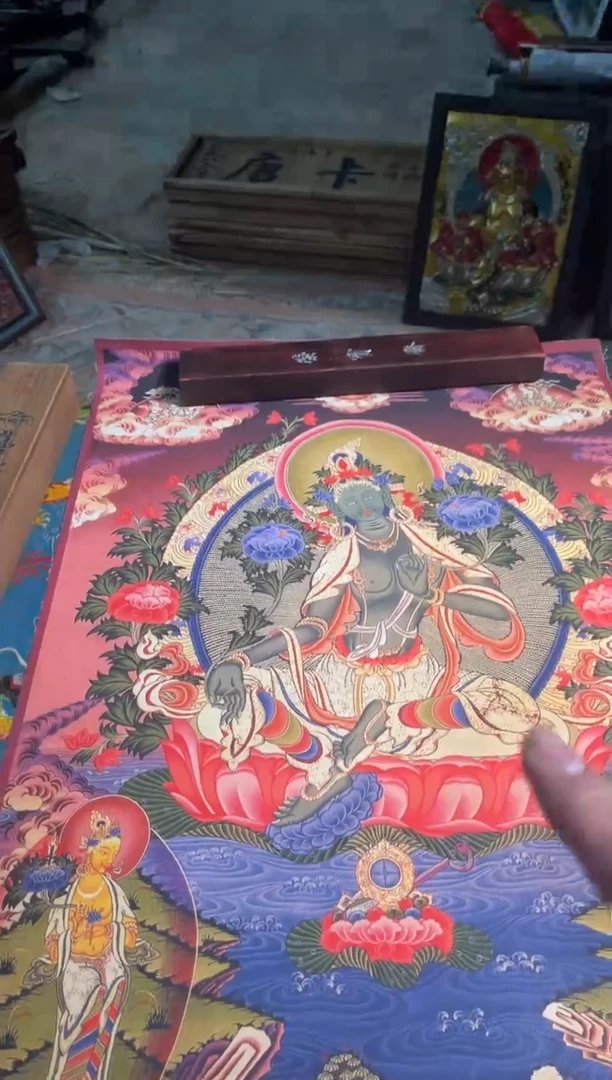 卷轴画东东唐卡tk16