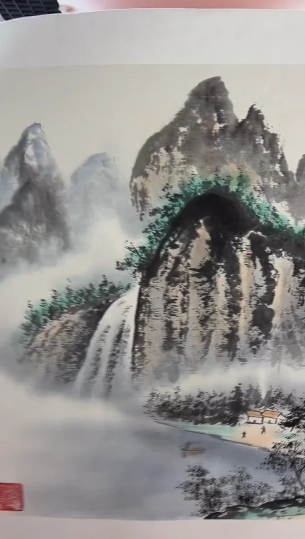 【闪购商品】国画道一老师亲笔绘画作品B22