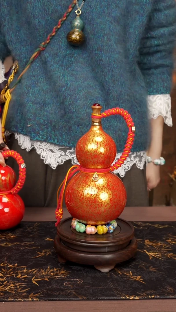137--精品大漆酒葫芦-----188