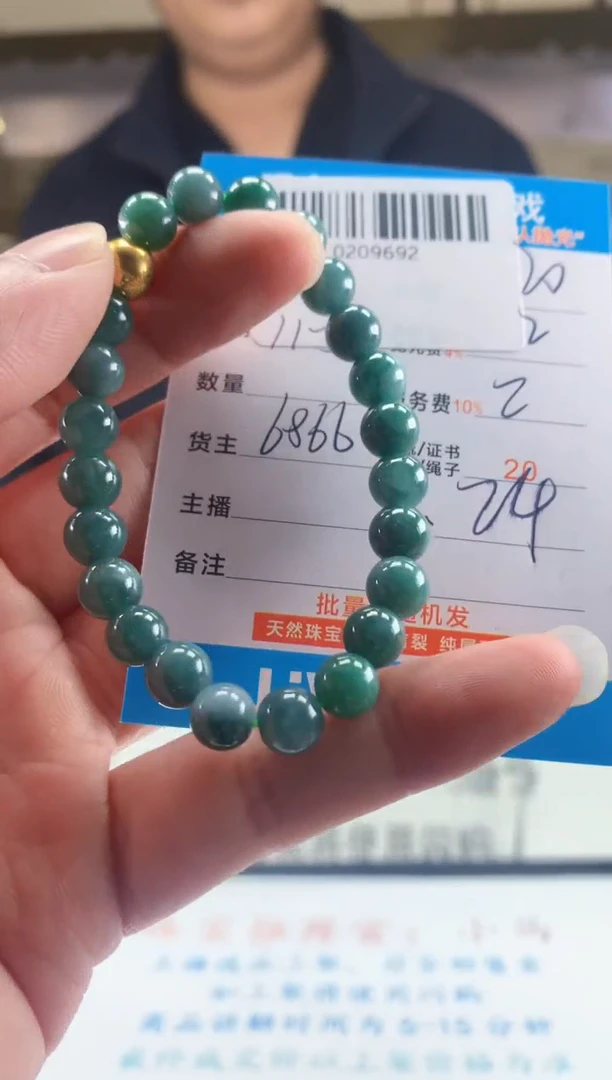 颈饰未镶嵌翡翠天然翡翠A货拍一发一