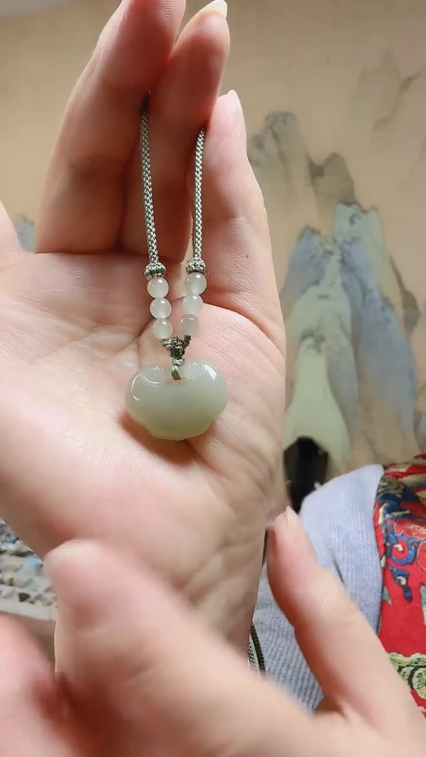 【闪购商品】和田玉颈饰未镶嵌玉锁