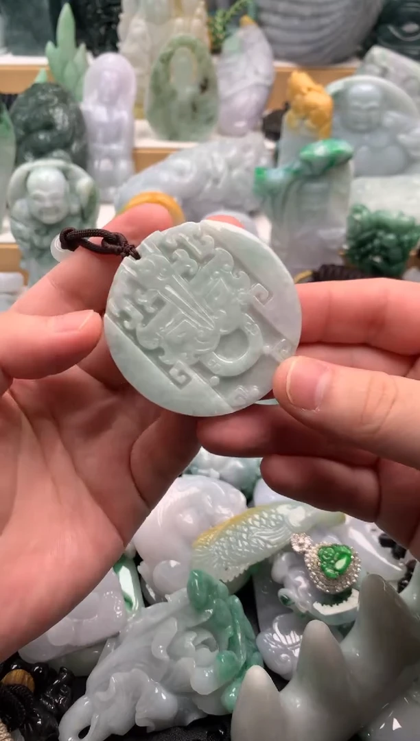 吊坠(不含链)未镶嵌翡翠1