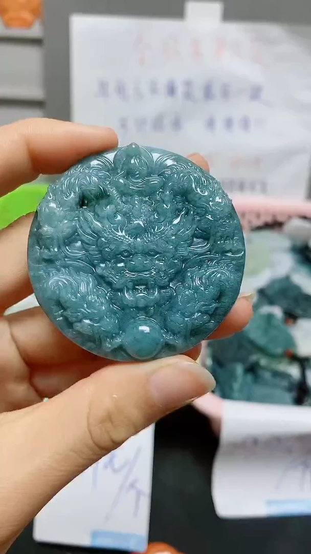 【闪购商品】翡翠颈饰未镶嵌天然翡翠A货