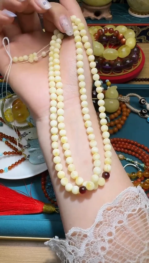 手链琥珀未镶嵌多样性发一件 134