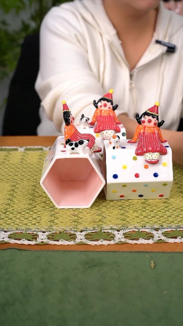 【闪购商品】.喜上陶社小梦杯猫狗可选