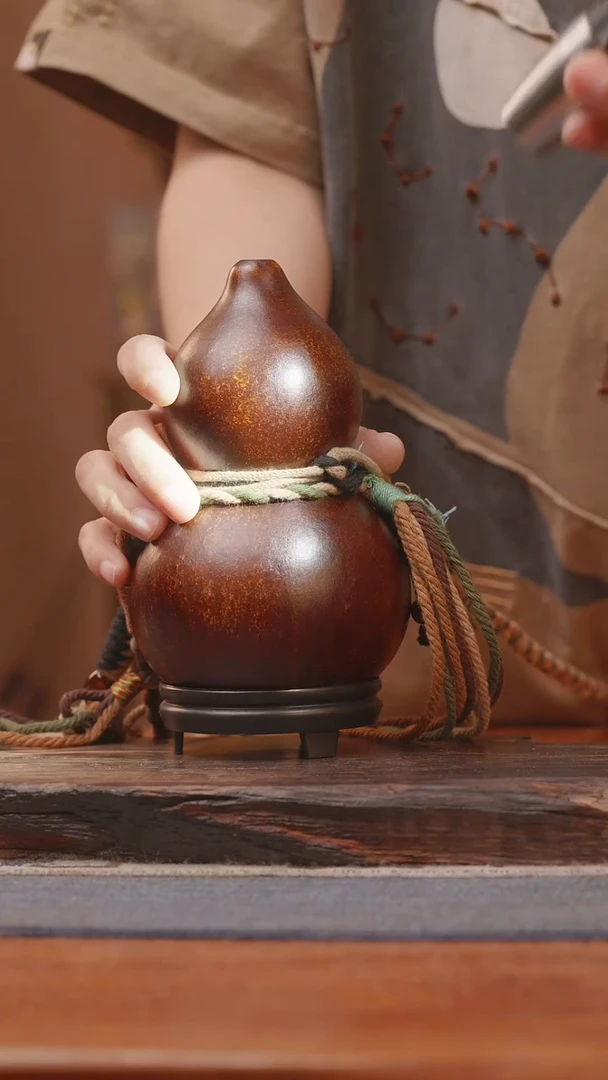 1514号精品大漆葫芦防腐防渗装水茶酒