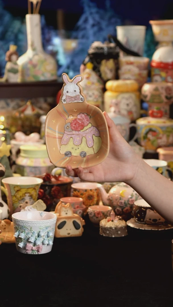 其他陶景德镇釉下彩手绘设计师款陶瓷