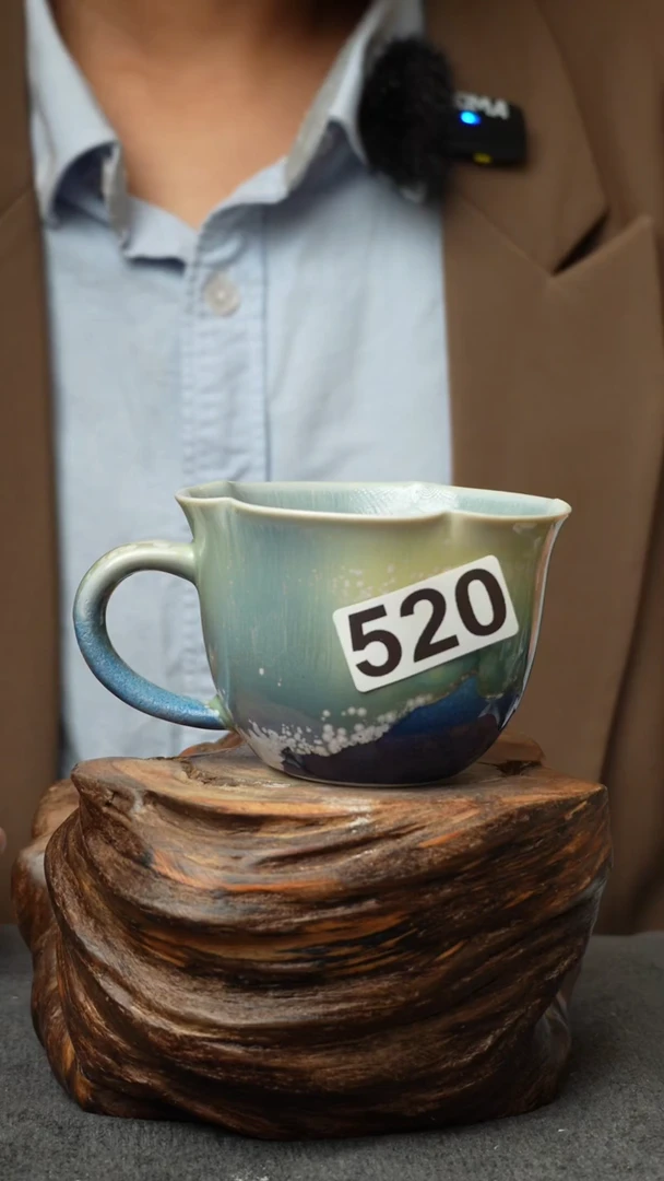 杯子陶520景德镇手创颜色釉杯（食品级）