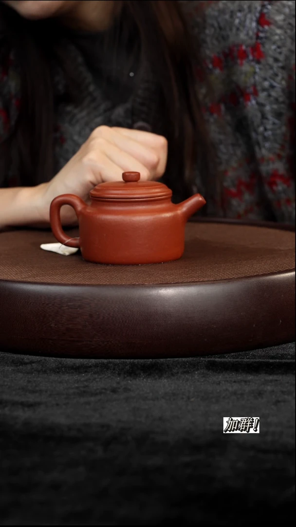 茶壶紫砂粗砂朱泥德钟150cc