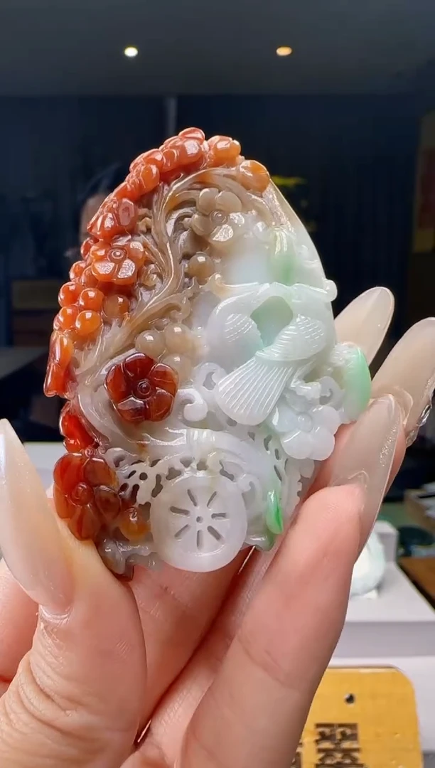 颈饰未镶嵌翡翠MM@@960Q7J05498