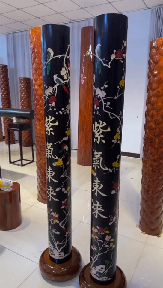 紫檀木类端景台辛**成紫檀横财链接