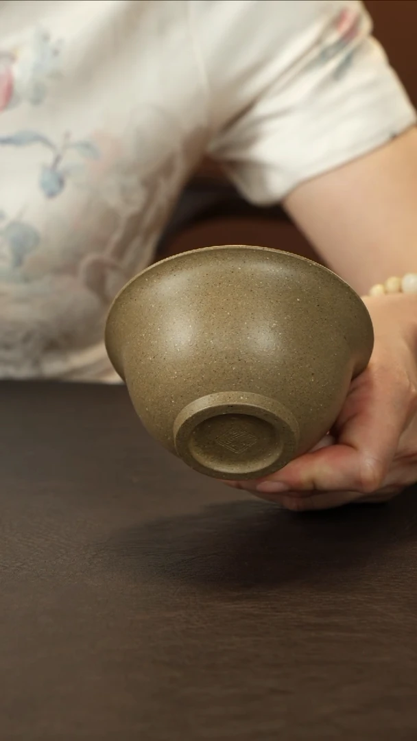 茶杯紫砂直播福利青降坡主人杯