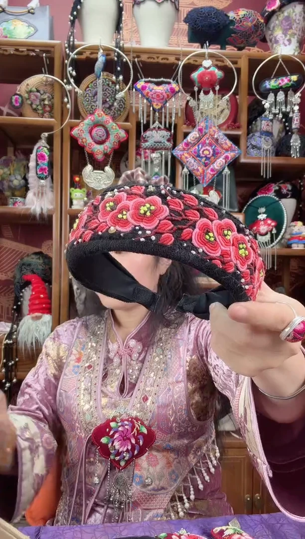 刺绣小发箍124甜甜家