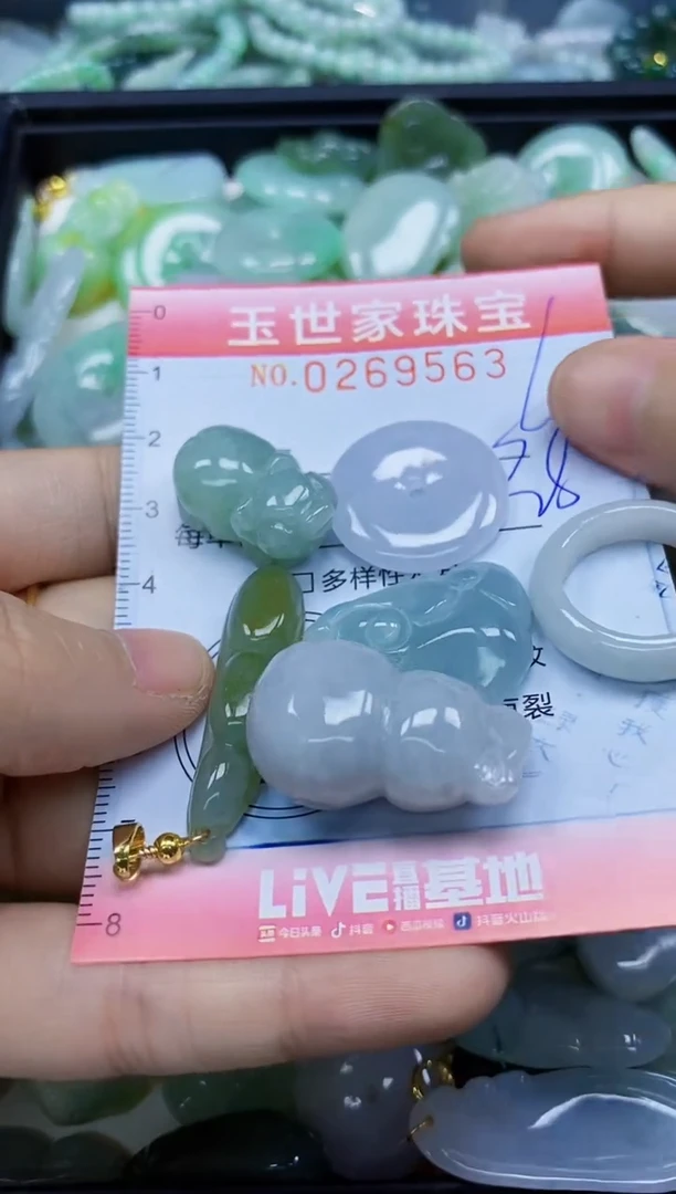 翡翠未镶嵌颈饰闪购0269563多样性发其一