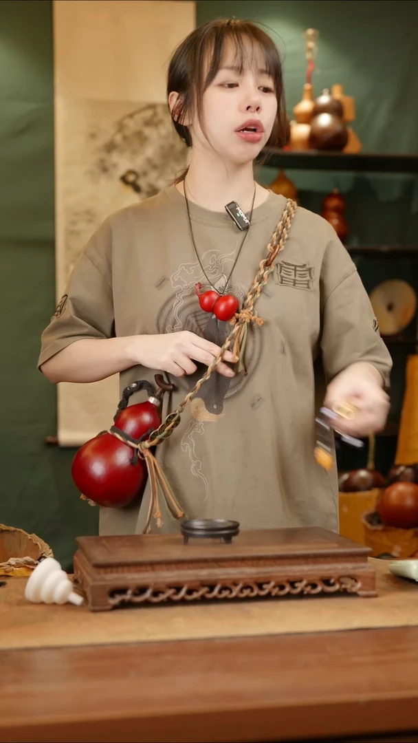 59号精品天然大漆酒葫芦一物一拍~