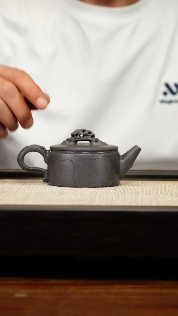 茶壶紫砂天青天际