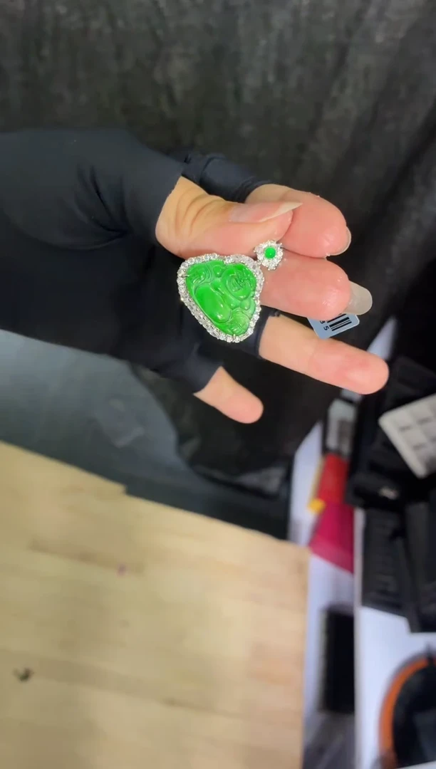 未镶嵌定制翡翠55定制翡翠-多样性发货（发其一）