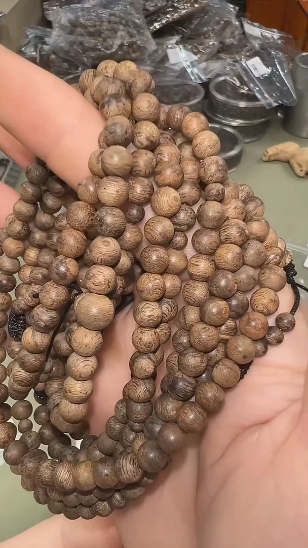 8g+菲律宾莱特岛黑棋5mm+念珠