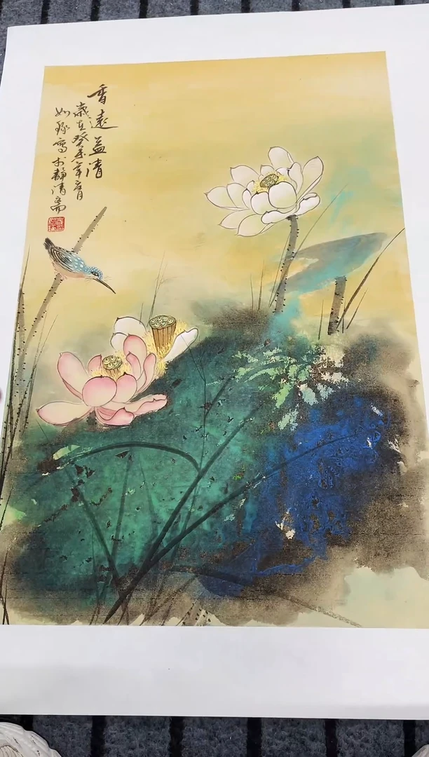 精品国画花鸟作品