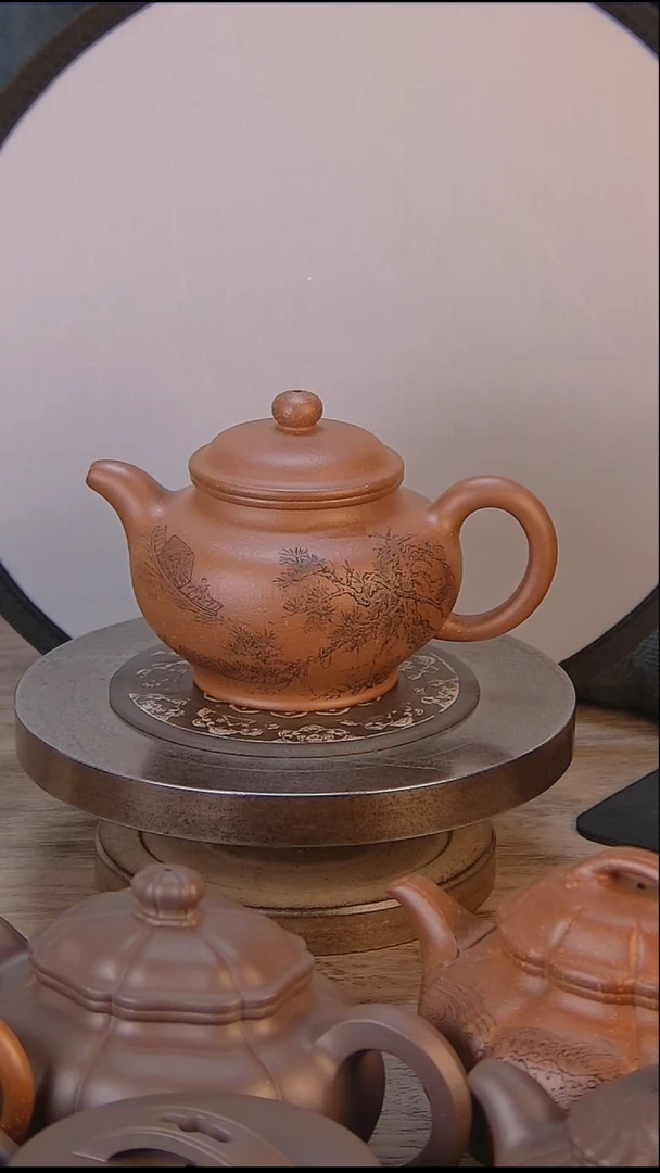 茶壶紫砂降坡泥掇只