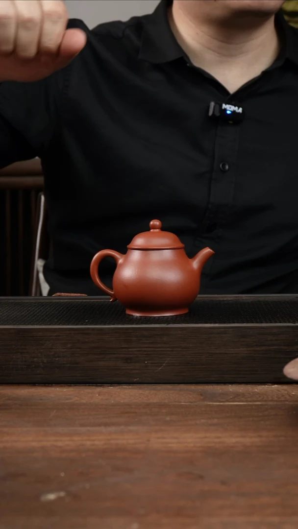 茶杯紫砂f***4朱泥潘壶     170CC