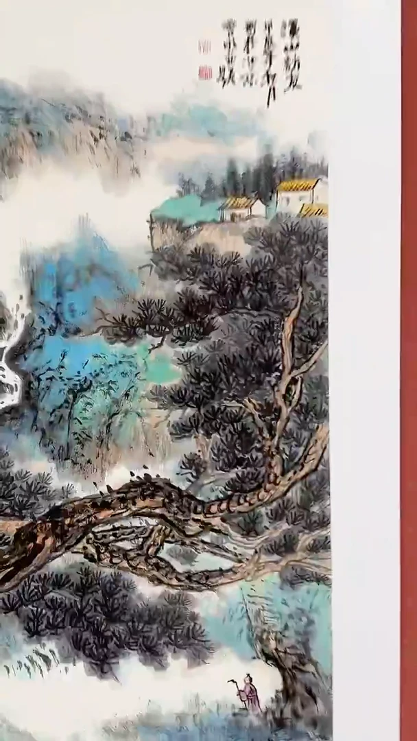 国画李会明国画作品