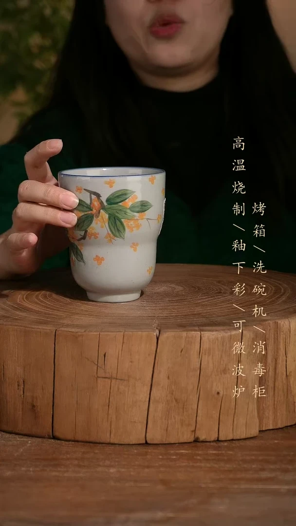 碗瓷景德镇手工手绘釉下彩高温瓷