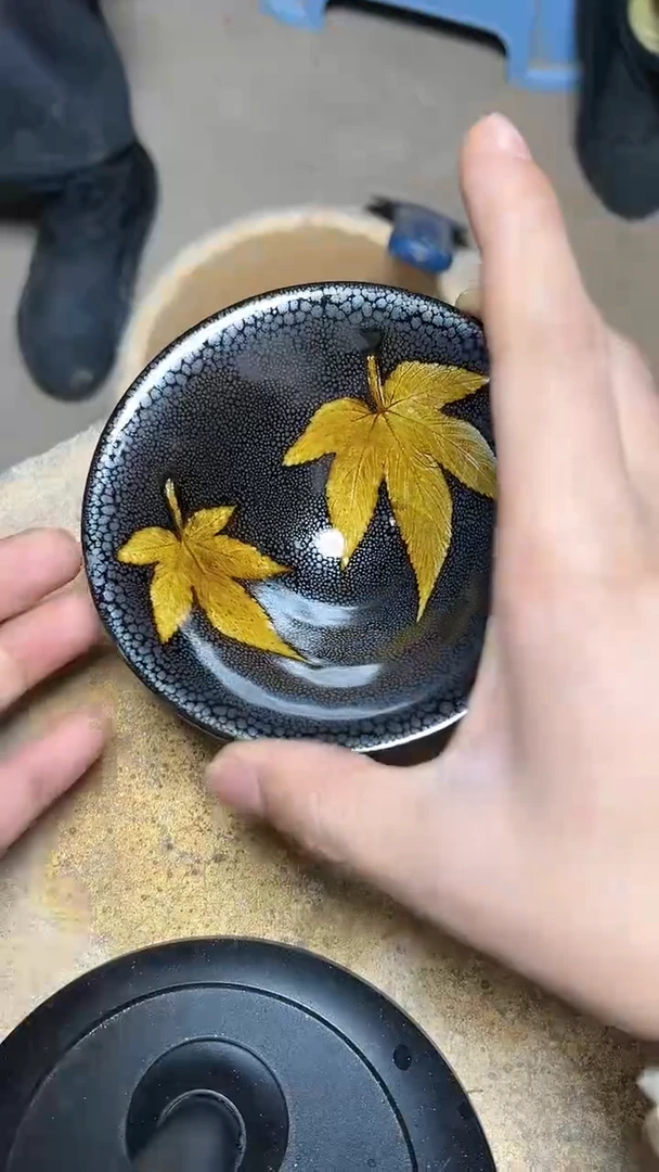 【闪购商品】茶盏名家暨培旺建盏（带证书礼盒）21