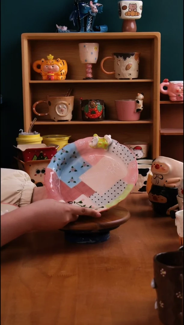 摆件陶景德镇原创手工陶瓷