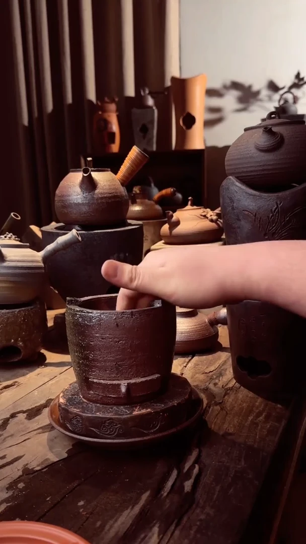 【闪购商品】壶柴烧直筒炉叭叭叭纯手工