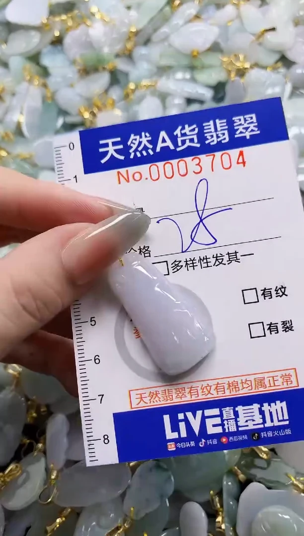 颈饰未镶嵌翡翠天然A货翡翠